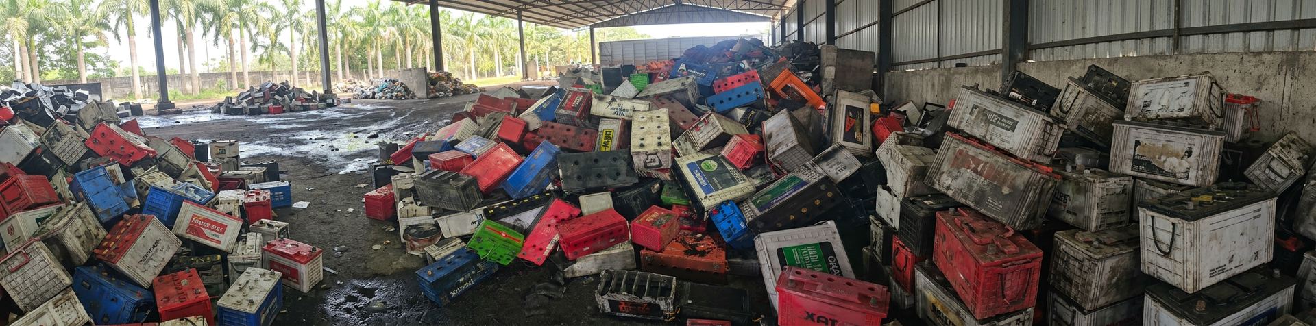 Scrap batteries